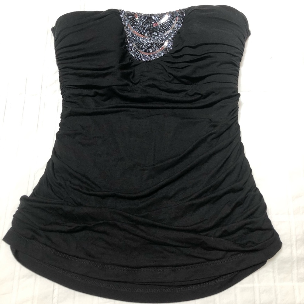 Black tube top